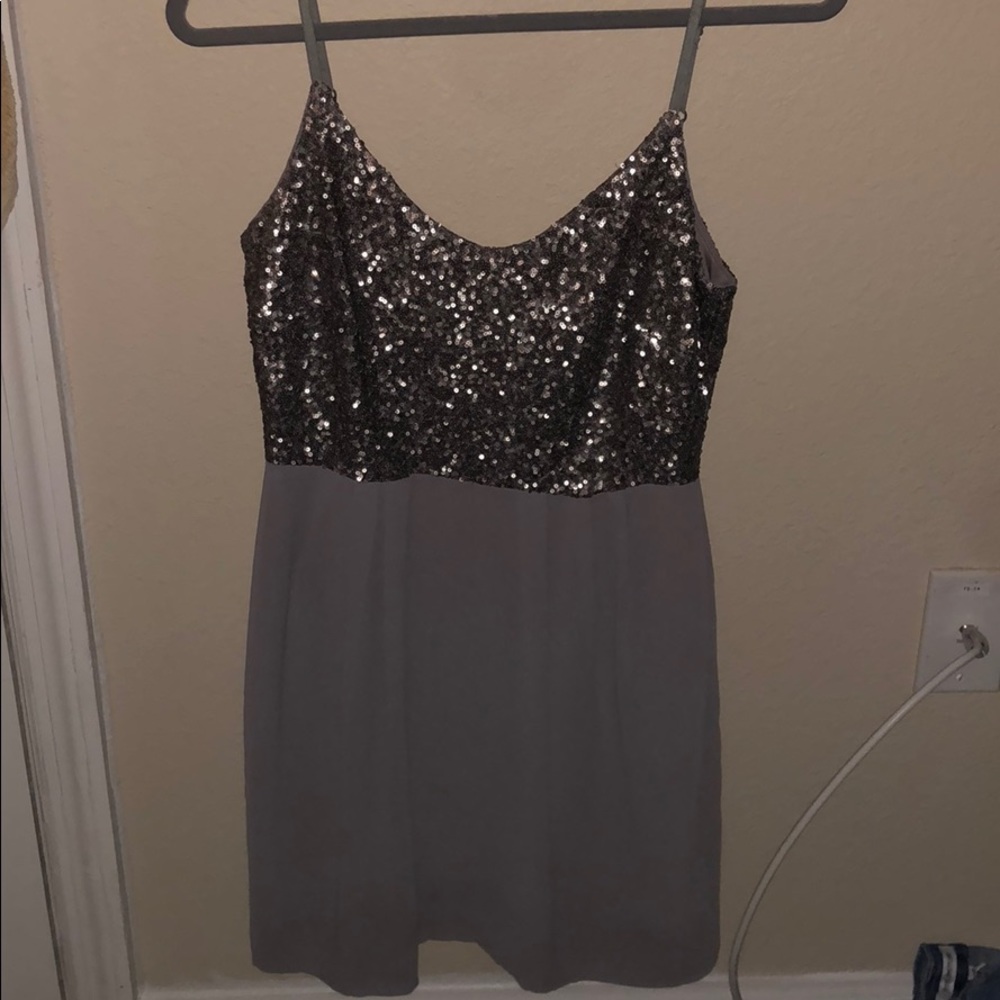 GB sequence dress. Adjustable straps. Worn once**